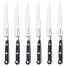 Sabatier Trompette - Coffret 6 couteaux steak lame lisse