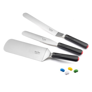 Pro Flex - Set 3 spatules Pâtisserie