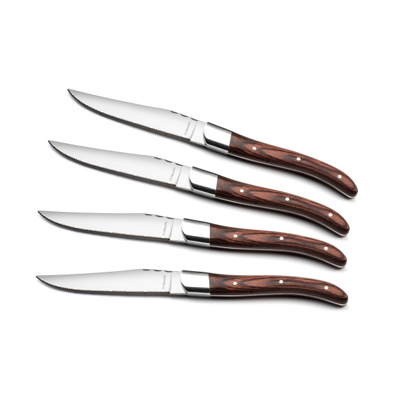 Royal Steak - Coffret 4 couteaux steak Bois