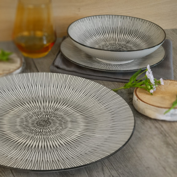 Hypnose - Coffret 6 assiettes salade et pâtes