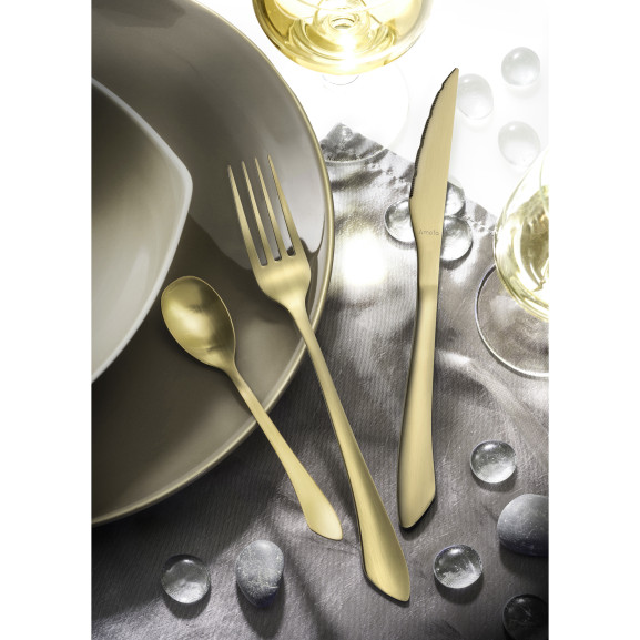 Instinct - Ménagère 16 pièces Champagne mat