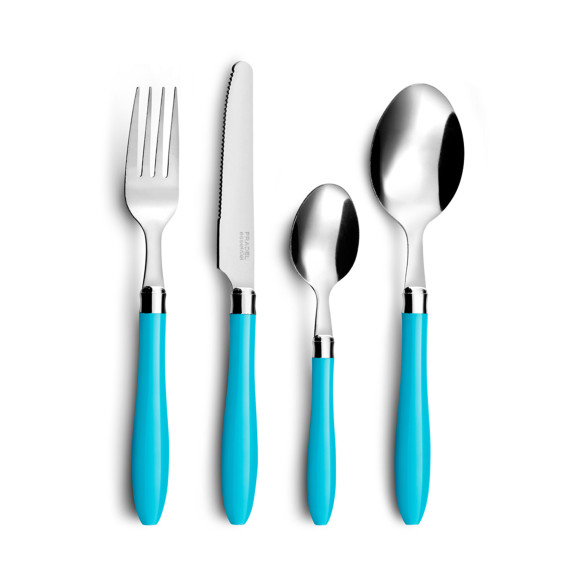 Réglisse Bleu Turquoise - Ménagère 16 pièces