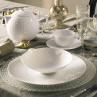 Corail Blanc - Coffret 6 assiettes creuses