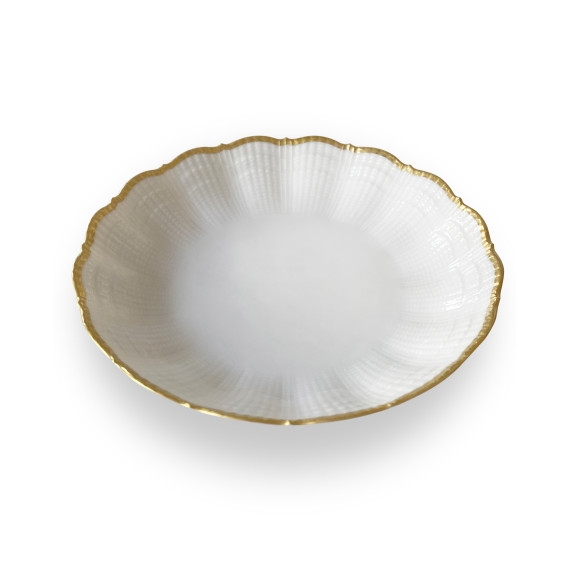 Corail Or - Coffret 6 assiettes creuses