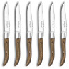 Louis - Coffret 6 couteaux steak royal Noyer