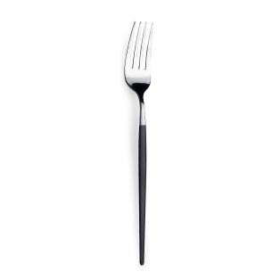 Soprano PVD Noir - 12 fourchettes de table