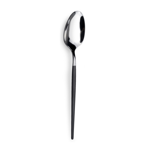 Soprano PVD Noir - 12 cuillères de table
