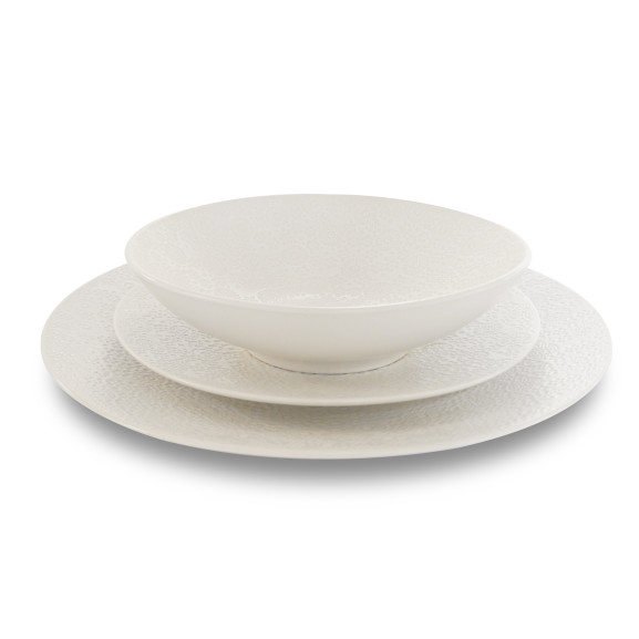 White Japan - Coffret 6 assiettes salade et pâtes