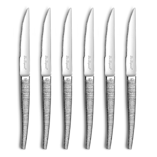 Jet Textil - Coffret 6 couteaux steak