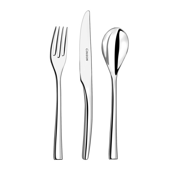 Steel - Ménagère 86 pièces en écrin bois