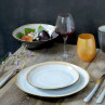 Shadow Aqua - Coffret 6 assiettes dessert
