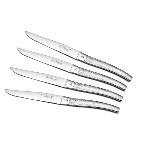 Alphonse - Coffret 4 couteaux steak finition écorce