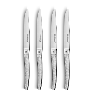 Alphonse - Coffret 4 couteaux steak finition écorce
