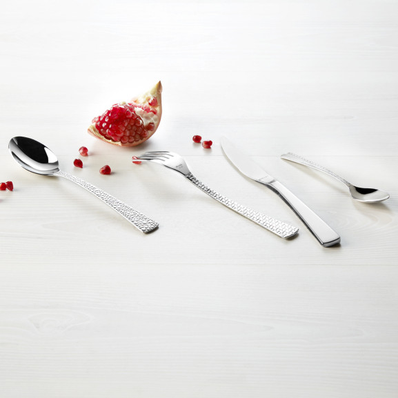 Livia - Ménagère 50 pièces avec service salade