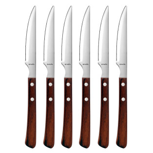 Brasero - Coffret 6 couteaux steak