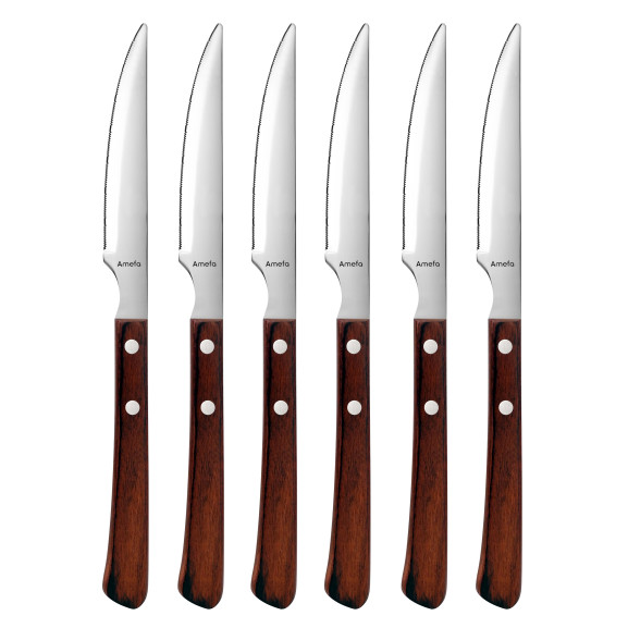 Brasero - Coffret 6 couteaux steak