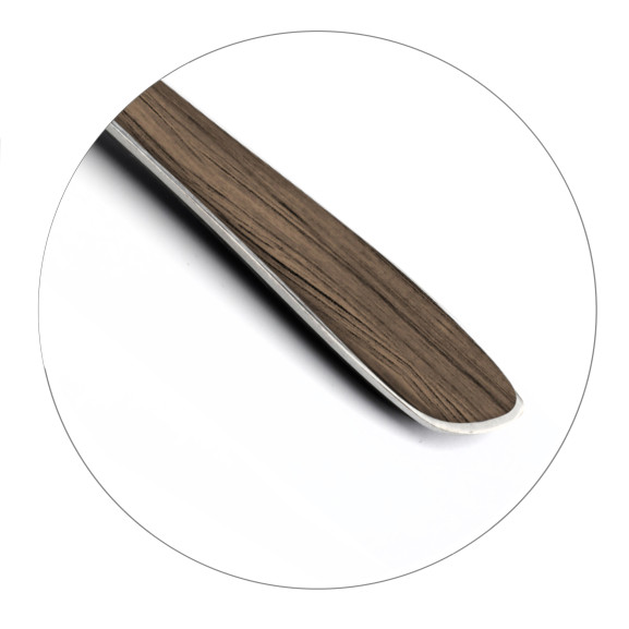 Eclat Nature - Ménagère 24 pièces Bois foncé