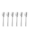 Steel - 6 cuillères expresso moka