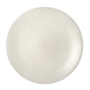 Stone Ivoire - Coffret 6 assiettes de présentation
