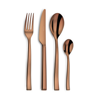 Side Cuivre - Ménagère 24 pièces en coffret