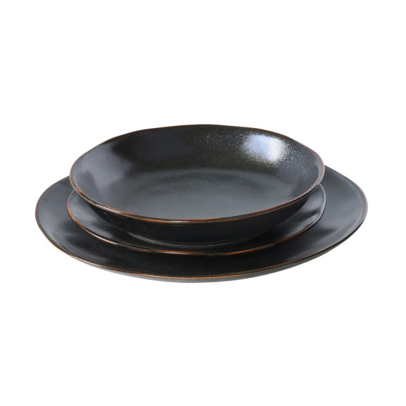 Vertigo Volcan - Coffret 6 assiettes plates