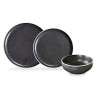 Aster Granit - Coffret 6 assiettes salade et pâtes