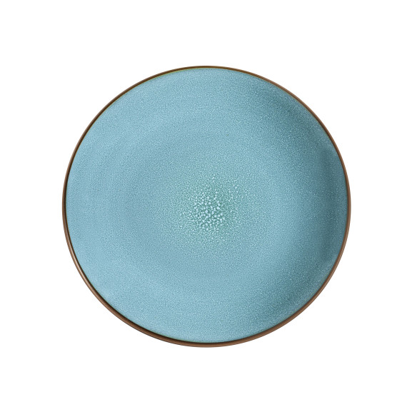 Feeling Turquoise - Coffret 6 assiettes dessert