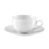 Coupe Blanc - Coffret 6 tasses & soucoupes café