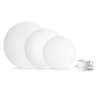 Coupe Blanc - Coffret 6 tasses & soucoupes café