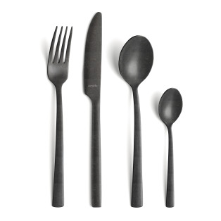 Manille - Ménagère 16 pièces Noir