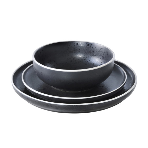 Aster Granit - Coffret 6 assiettes dessert