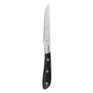 Achille - 6 couteaux steak Noir