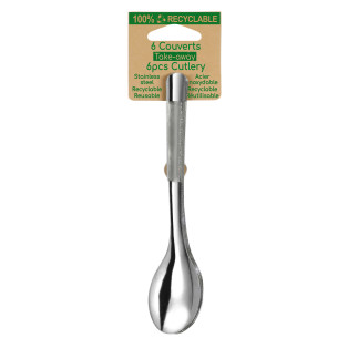 Slim2 - 12 lots de 6 cuillères sur carte