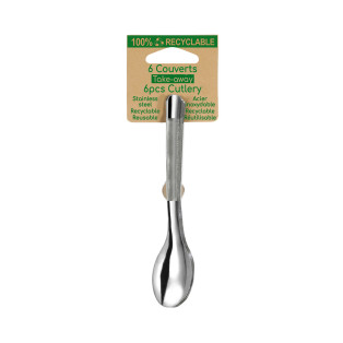 Slim2 - 12 lots de 6 petites cuillères café/moka sur carte