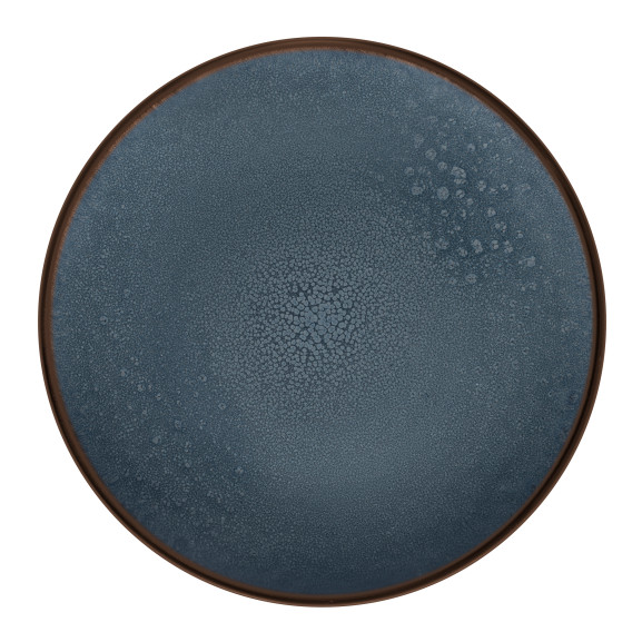 Tara Indigo - 6 assiettes plates