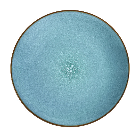 Tara Turquoise - 6 assiettes plates