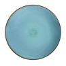 Tara Turquoise - 6 assiettes plates