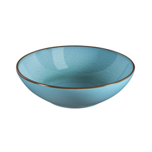 Tara Turquoise - 6 assiettes salades et pâtes