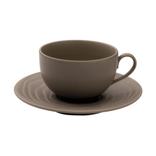 Aventure Terre - Coffret 6 tasses et soucoupes thé