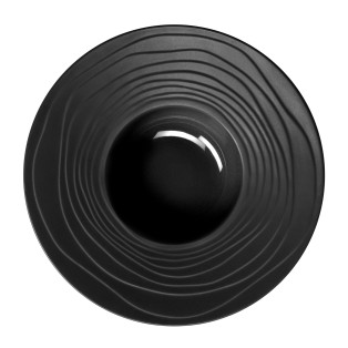 Aventure Noir - 6 assiettes à pâtes 28cm