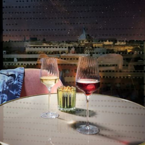 Symétrie - 6 verres à pied 45 cl