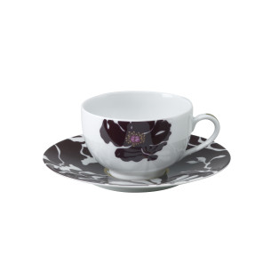 Envie La Nuit - 6 tasses et soucoupes café