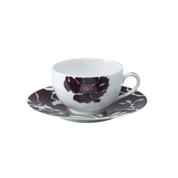 Envie La Nuit - 6 tasses et soucoupes café