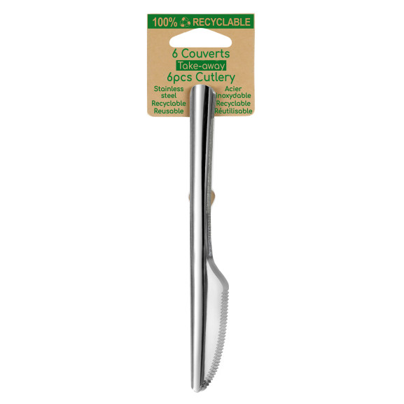 Slim2 - 48 cuchillos reutilizables y reciclables