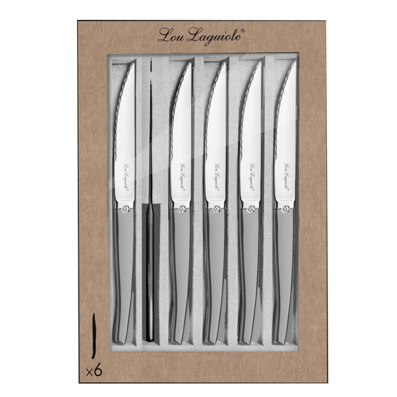 Jet Sablé - Coffret 6 couteaux steak