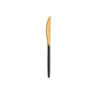 Soprano Oro/Negro - Cuchillo mesa (x12)