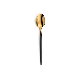 Soprano Oro/Negro - Cuchara mesa (x12)