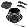 Arom - Batería de cocina 9 piezas