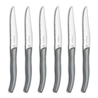 Sky - Coffret 6 couteaux steak Gris