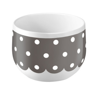 Plumetis Gris - Copa de aperitivo (Juego de 6)